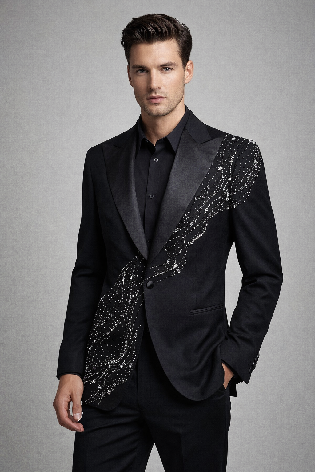 Eclipse Embellished Tuxedo