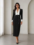 The Noir Ivory Sovereign Dress