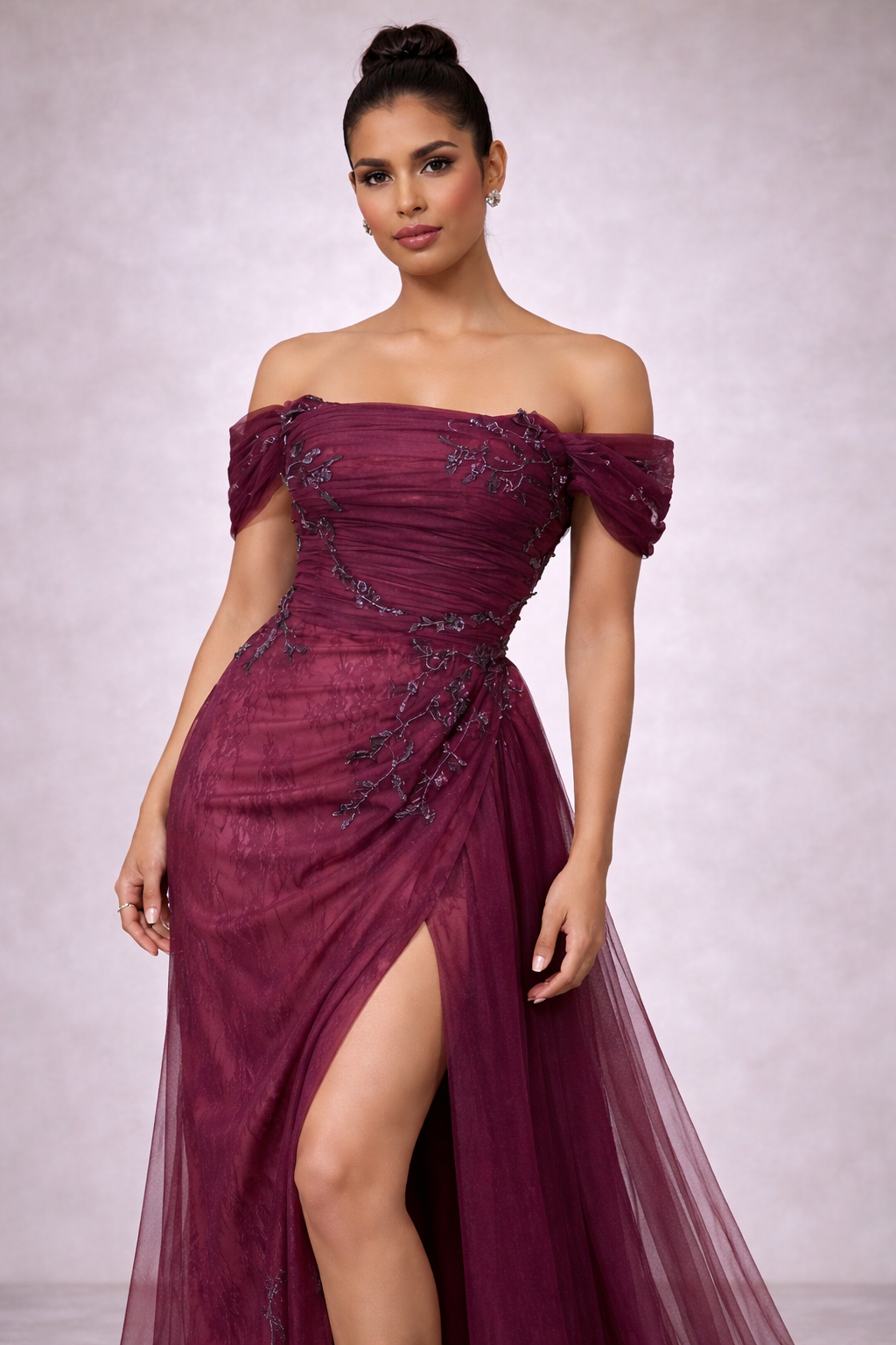 The Nocturne Rouge Gown