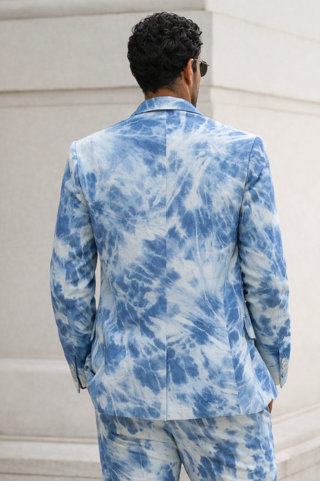 Coastal Ink Statement Blazer Set