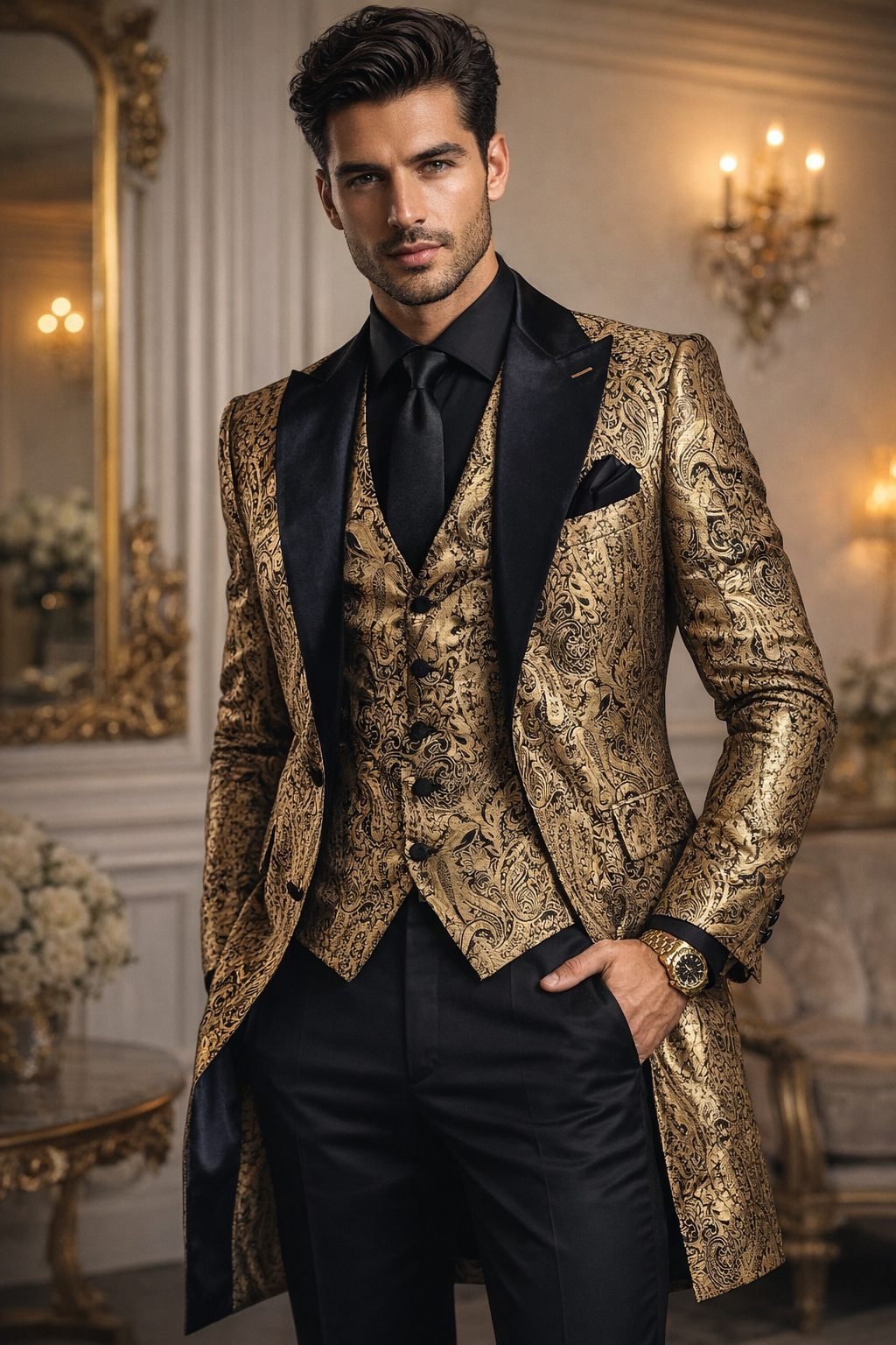 Paisley Statement Blazer