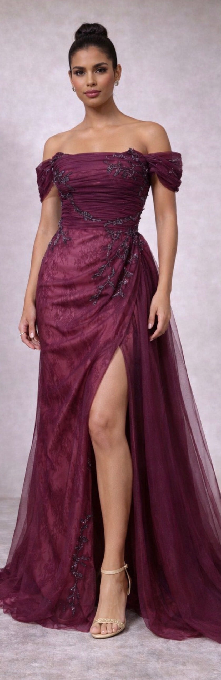 The Nocturne Rouge Gown