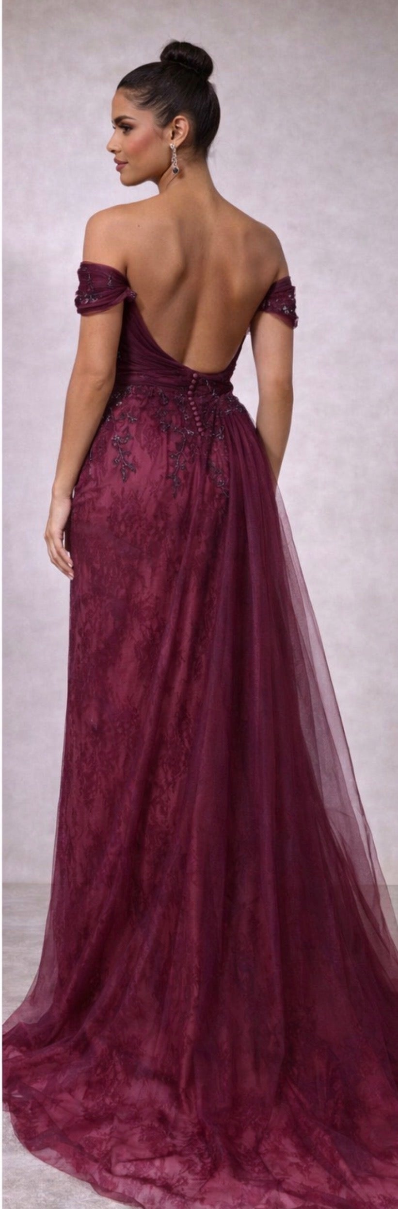 The Nocturne Rouge Gown