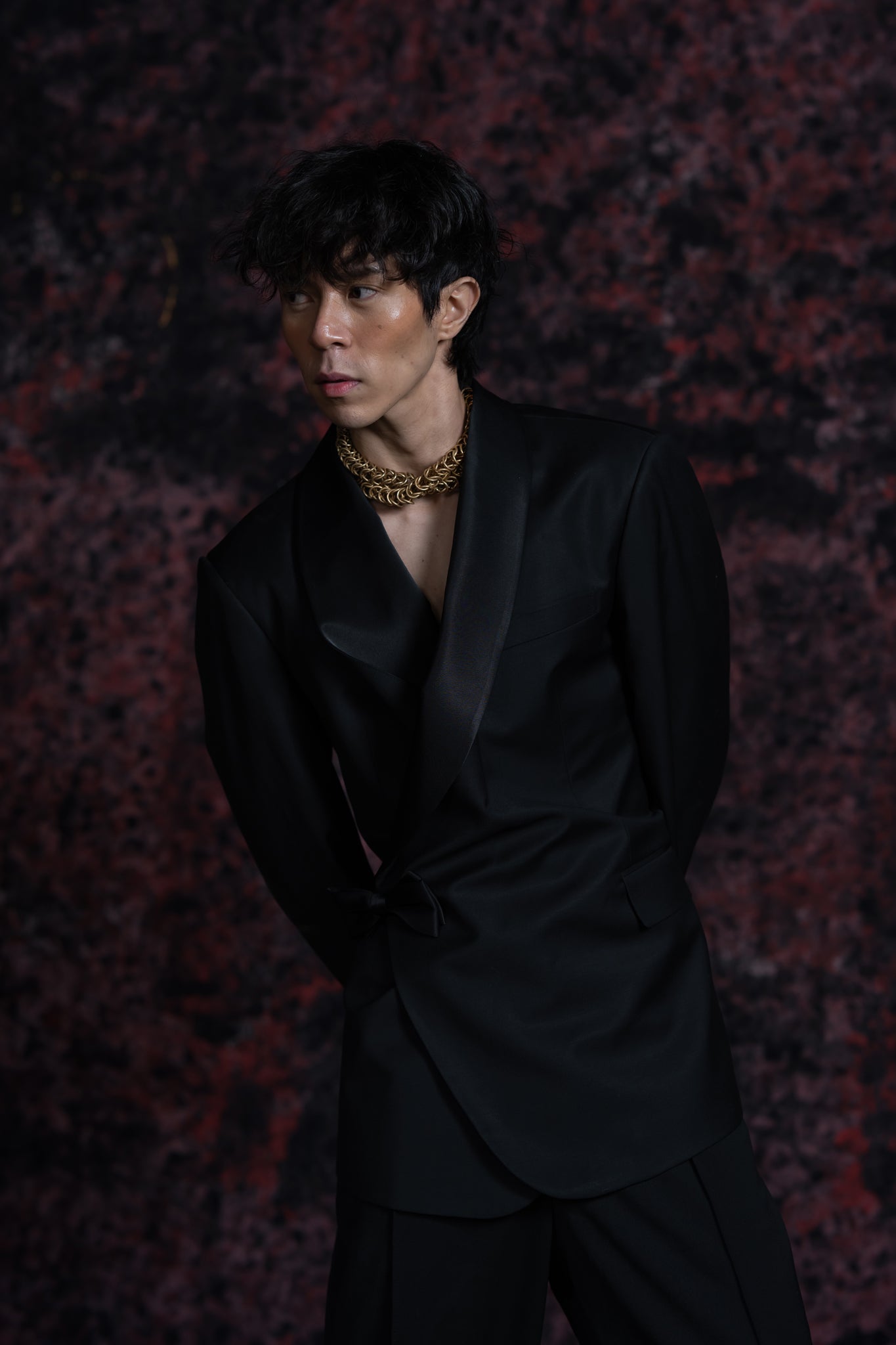 The Atelier Black Suit