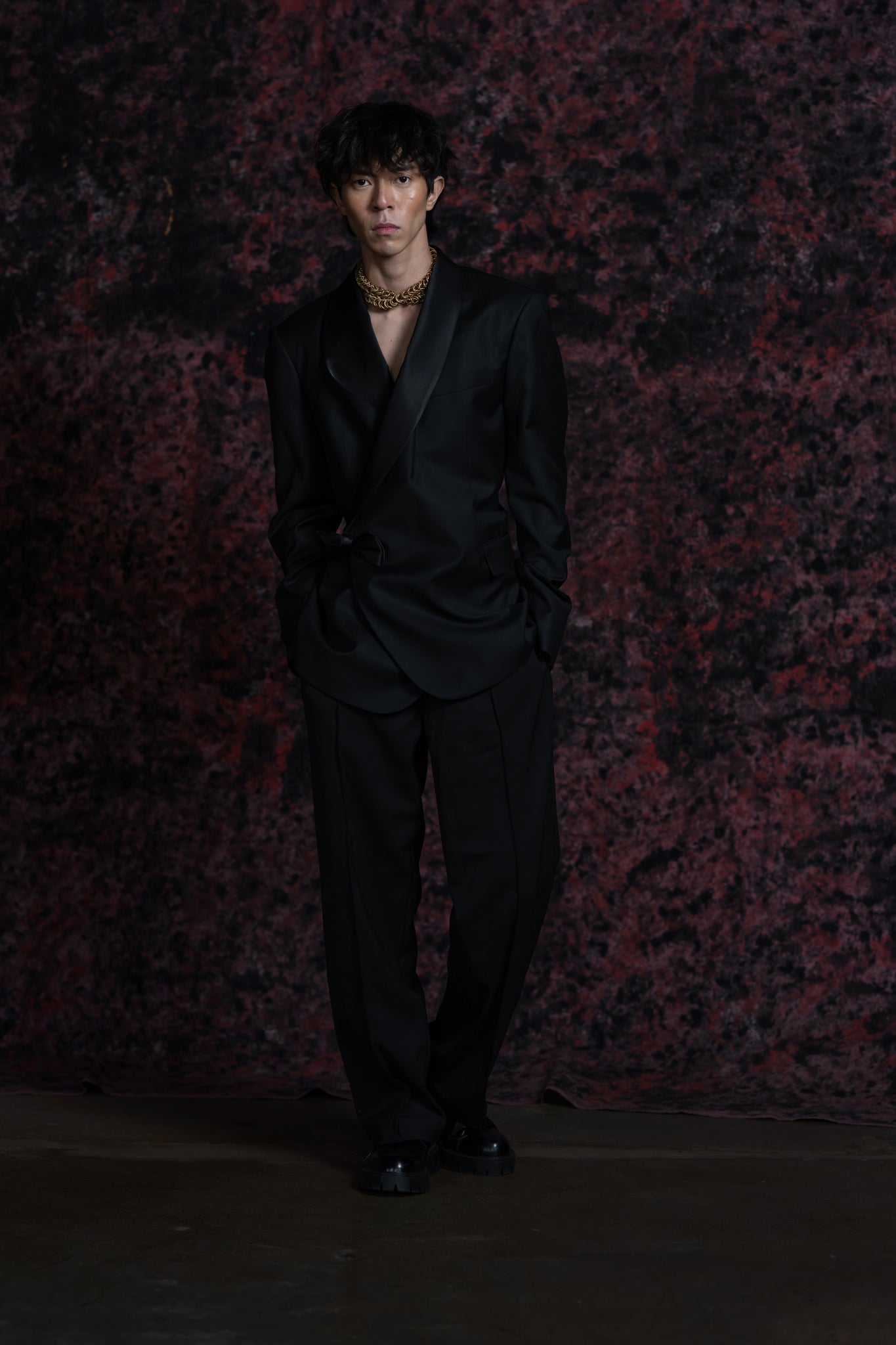 The Atelier Black Suit